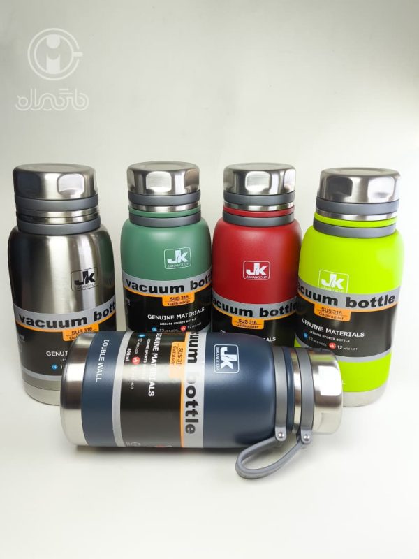 فلاسک جی کا (JK) 800 میل اورجینال مدل کمپینگ دتاکس دار