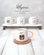 ماگ سرامیکی حیوانات برجسته