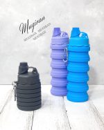 قمقمه سیلیکونی تاشو طرح ساده - Image 3