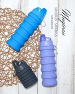 قمقمه سیلیکونی تاشو طرح ساده - Image 5