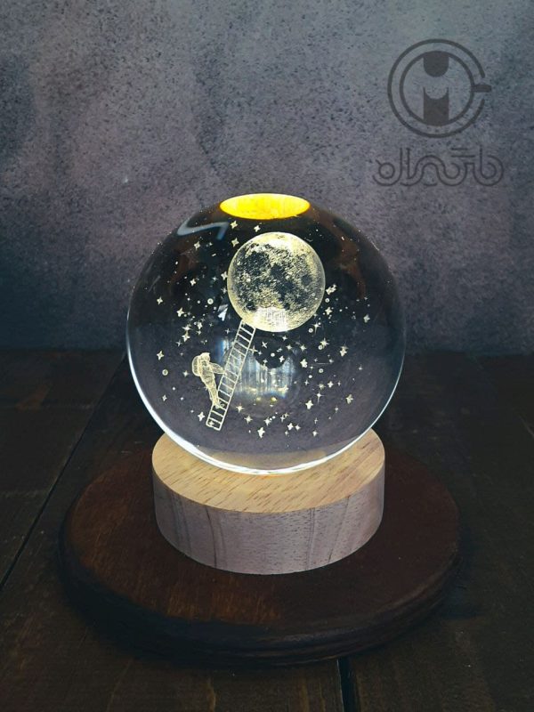 گوی‌ کریستالی وارداتی ۸ سانتی نردبان کهکشان