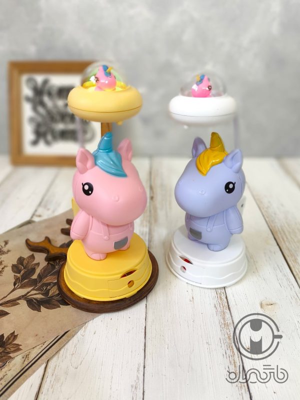 چراغ مطالعه شارژی چندمنظوره یونیکورن