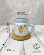 ماگ سرامیکی درب‌آینه Love - Image 7