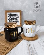 ست ماگ ‌درب‌‌آینه Mr & Mrs