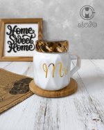 ست ماگ ‌درب‌‌آینه Mr & Mrs - Image 3