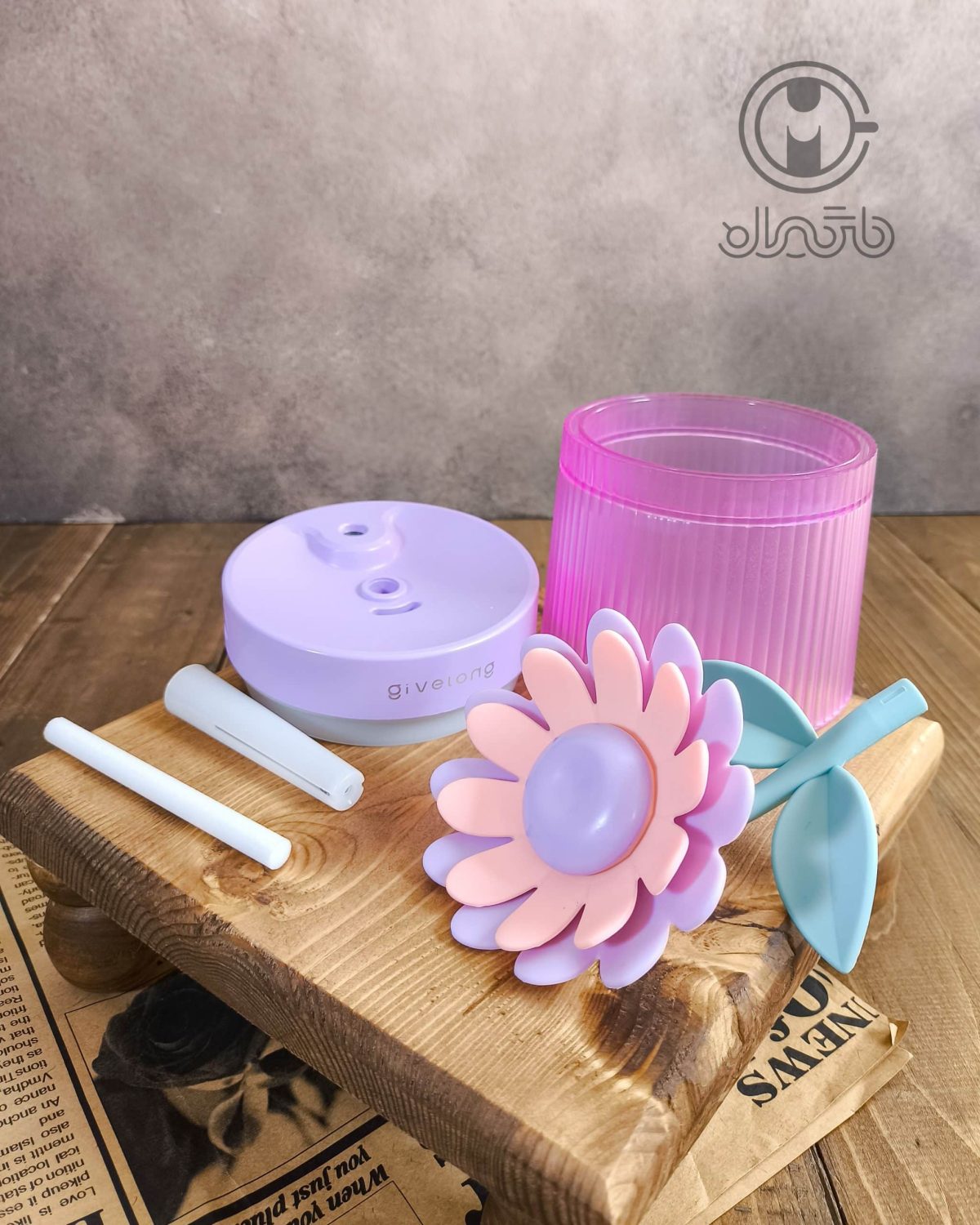 دستگاه بخور سرد طرح گل - Image 5