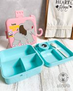 لانچ‌باکس دوطبقه وارداتی طرح فیل - Image 2