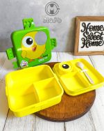 لانچ‌باکس دوطبقه وارداتی طرح جوجه - Image 2