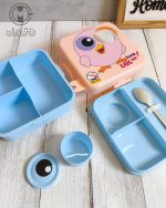 لانچ‌باکس دوطبقه وارداتی طرح جوجه - Image 7