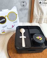 لانچ باکس دوطبقه وارداتی طرح گربه - Image 8