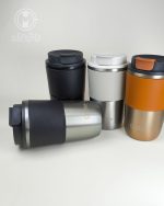 خرید تراول ماگ کافی دور چرمی