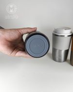 خرید تراول ماگ کافی دور چرمی