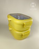 خرید لانچ باکس استیل وارداتی طرح جوجه