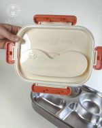 خرید لانچ باکس استیل 4 قسمته حیوانات