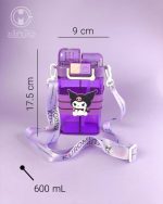 خرید قمقمه دوحالته دومخزنه کرومی 600 میل