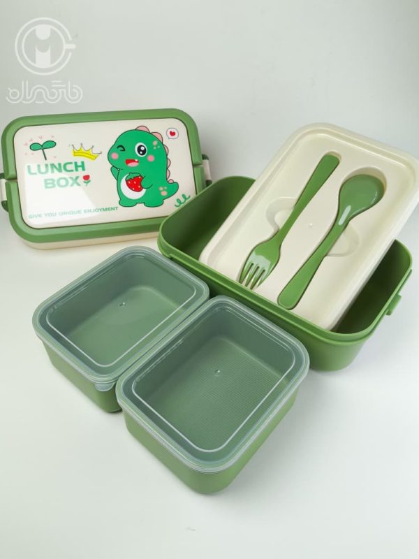خرید لانچ باکس دوطبقه فانتزی