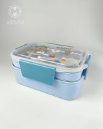 لانچ باکس دوطبقه استیل کودکانه Capy Bara - Image 6