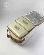 لانچ باکس دو عددی کیف‌ دار استیل LUNCH BOX مکعبی - Image 6