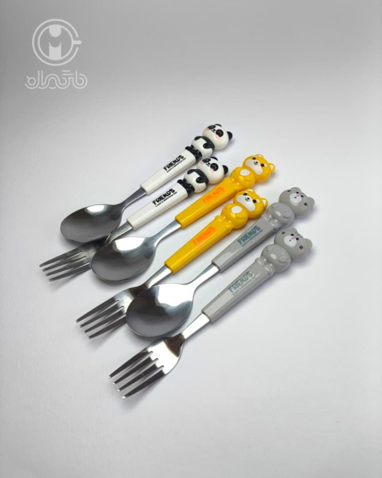 قاشق و چنگال فانتزی باکس دار Friends