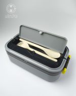 لانچ باکس استیل healthy life یک طبقه - Image 6