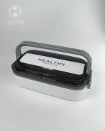 لانچ باکس استیل healthy life یک طبقه - Image 5