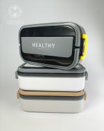 لانچ باکس استیل healthy life یک طبقه