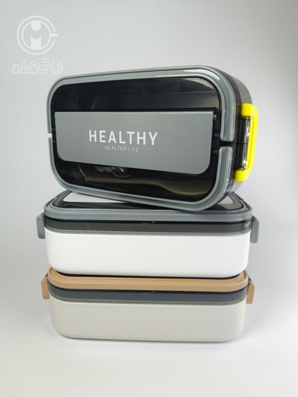 لانچ باکس استیل healthy life یک طبقه