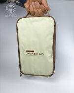 لانچ باکس سه عددی کیف‌ دار استیل LUNCH BOX مکعبی - Image 10