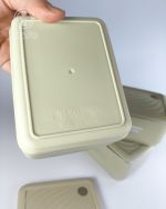 لانچ باکس سه عددی کیف‌ دار استیل LUNCH BOX مکعبی - Image 5