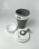 لیوان سیلیکونی تاشو وارداتی ۳۵۰ میلی لیتر - Image 3